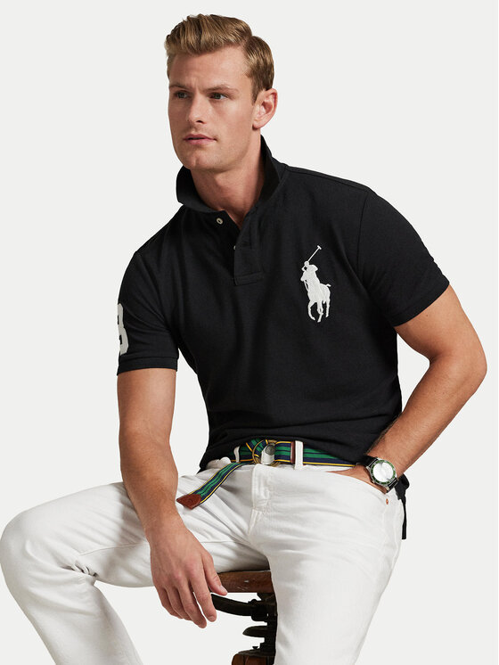 Polo Ralph Lauren Polo Ralph Lauren Polo 710688969001 Negro Custom Slim Fit