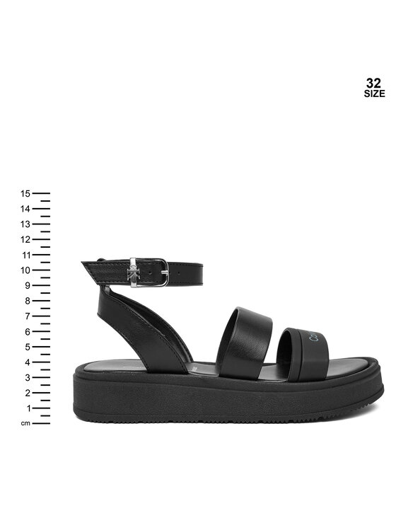 Calvin Klein Sandali Calvin Klein V4A2-83261-0326 M Črna