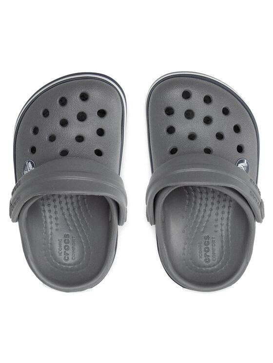 Crocs Шльопанці Crocs Crocband Clog K 204537 Сірий