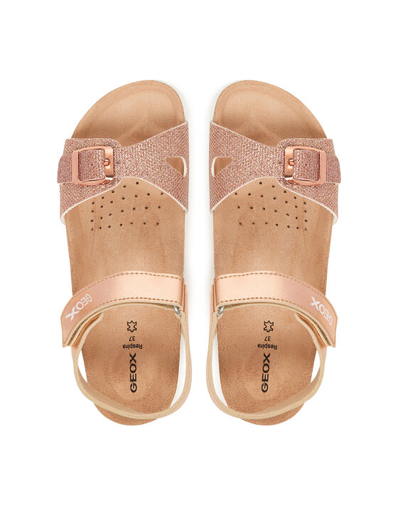 Geox Σανδάλια Geox J Adriel Girl J028MC 0BNEW C8124 D Ροζ