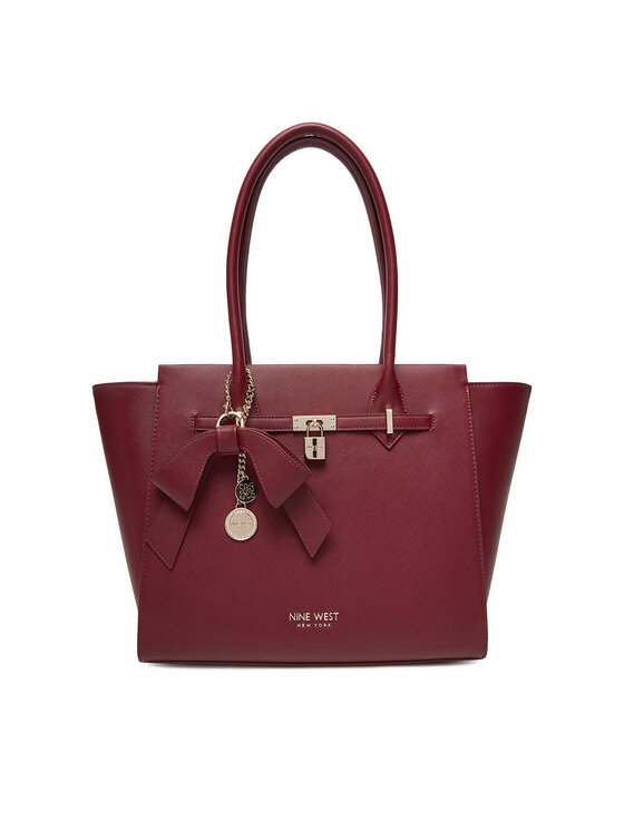 Nine West Kabelka Nine West CEO-Chelsea-Charm-III-LX10186 Bordó