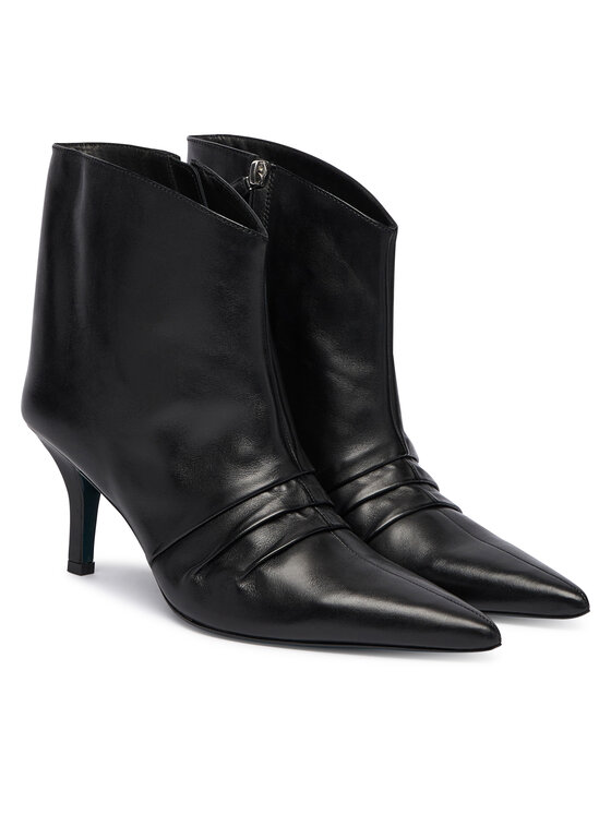 Patrizia Pepe Členková obuv Patrizia Pepe 2Y0041 L048 K103 Čierna