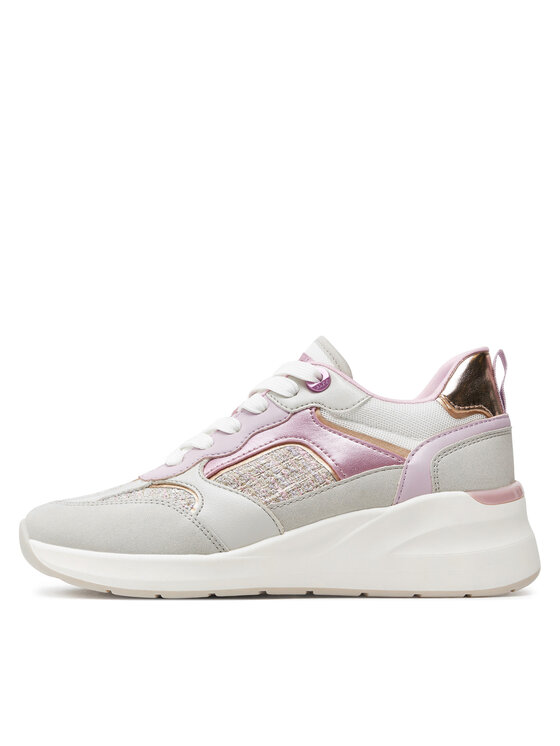 Aldo Sneakersy Aldo Ebalaeria 13740458 Strieborná