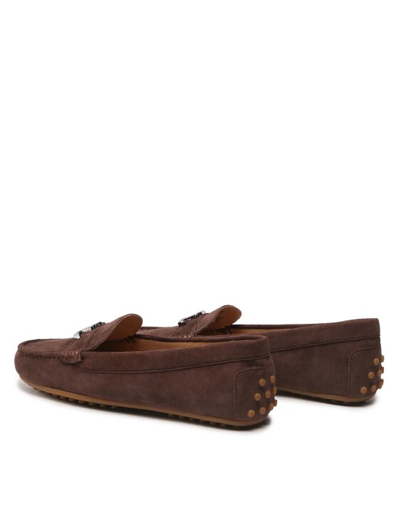 LAUREN RALPH LAUREN Mokasini Lauren Ralph Lauren Barnsbury 802821629016 Rjava