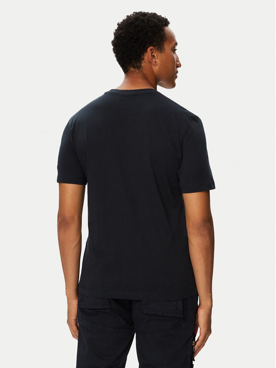 Aeronautica Militare Aeronautica Militare Camiseta 262TS2579UJ00750 Azul marino Regular Fit