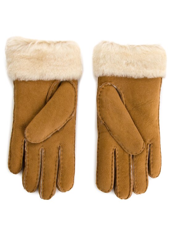 Ugg Sieviešu cimdi Ugg W Turn Cuff Glove 17369 Brūns