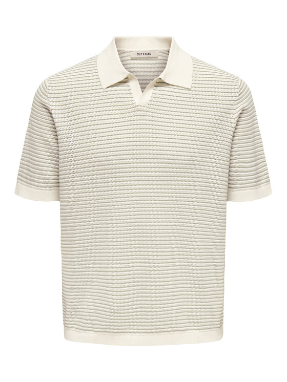 Only & Sons Only & Sons Поло Kian 22033457 Бежевий Relaxed Fit