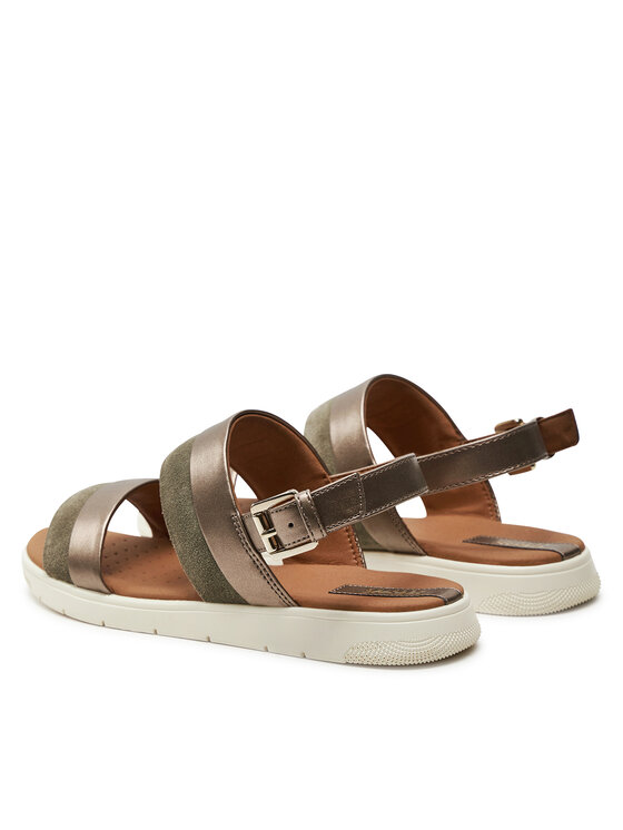 Geox Sandales Geox D Dandra D35NNA 0AJ22 C5MF3 Bēšs