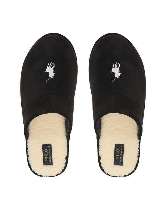 Polo Ralph Lauren Pantofole Polo Ralph Lauren 843981604001 Nero