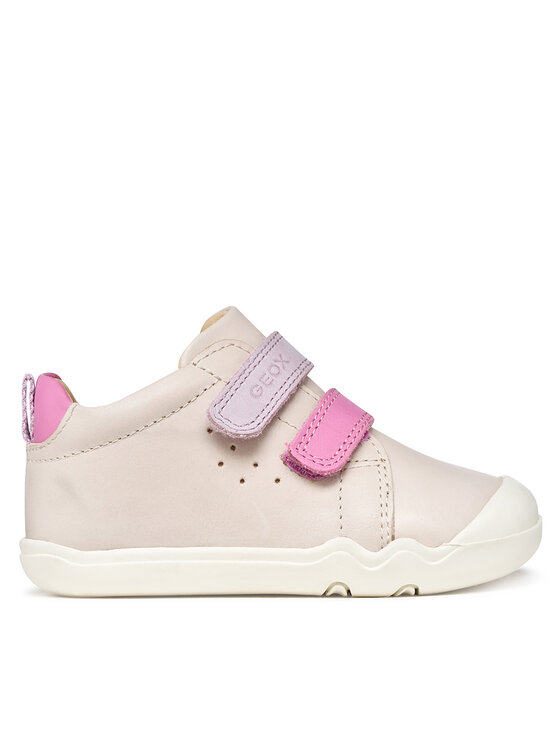 Geox Snīkeri Geox B Steppieup Girl B4663A 000CL C1698 Écru