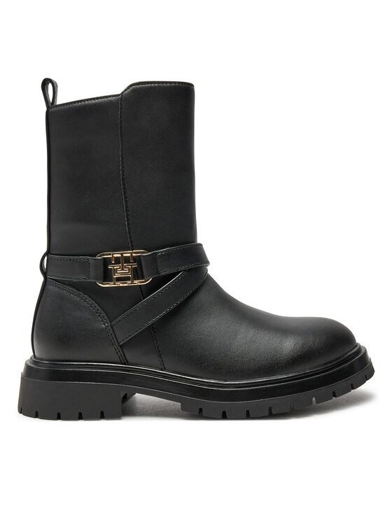 Tommy Hilfiger Botine Tommy Hilfiger T3A5-33574-1351 M Negru