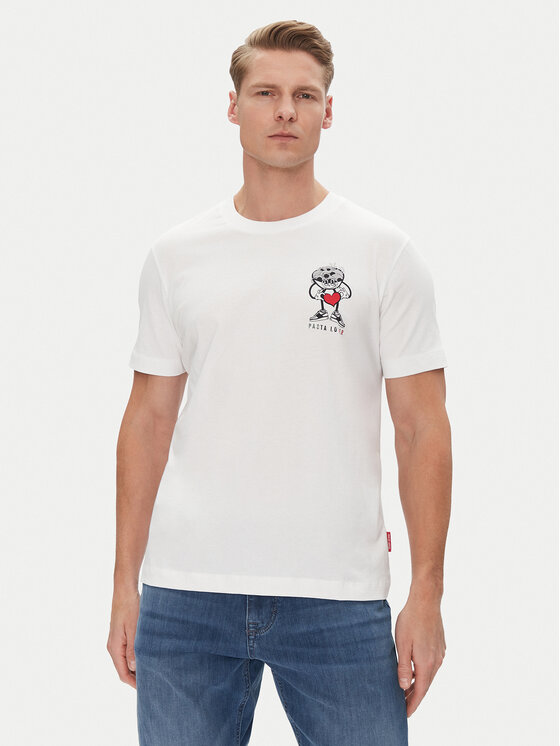 JOOP! Jeans JOOP! Jeans Футболка 15 JJJ-23Alonzo 30045691 Білий Modern Fit