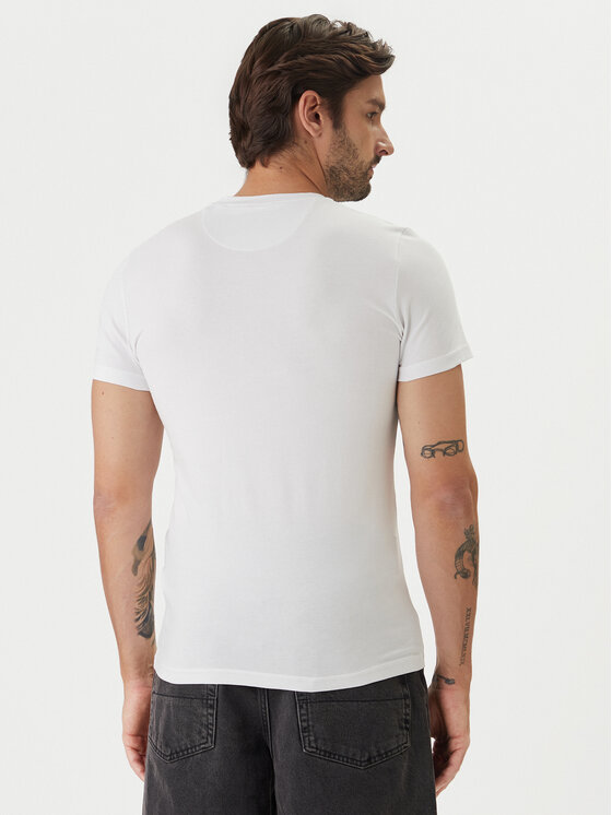 Guess Guess Camiseta U6GM03 K6YW1 Blanco Slim Fit