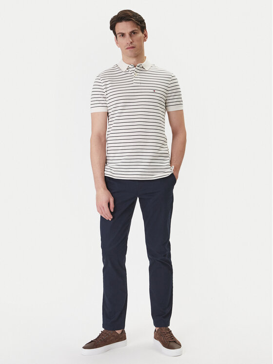 Tommy Hilfiger Tommy Hilfiger Polo 1985 MW0MW17770 Beis Regular Fit