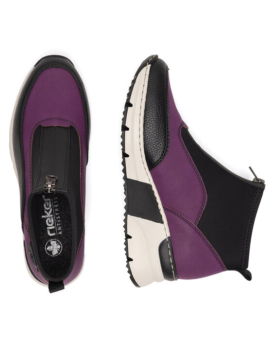 Rieker Členková obuv Rieker N6352-30 Čierna