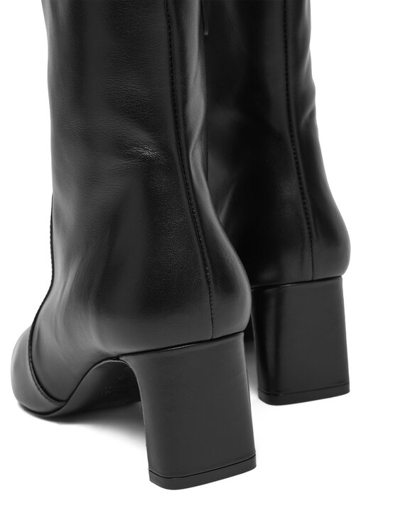Stuart Weitzman Ботильйони Stuart Weitzman Babette Zip SL542 Чорний
