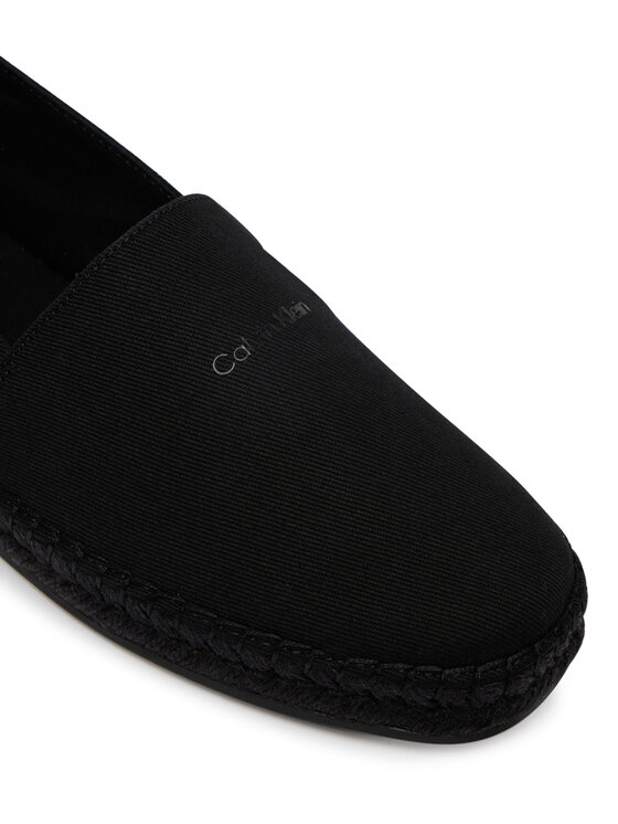 Calvin Klein Espadrilės Calvin Klein Espadrille Webbing Cv HM0HM02075 Juoda