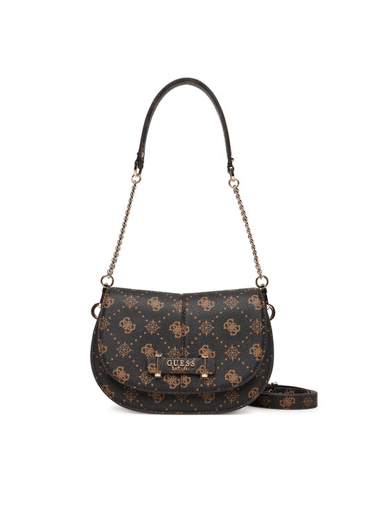 Guess Сумка Guess Carrie Logo HWGP98 98200 Коричневий