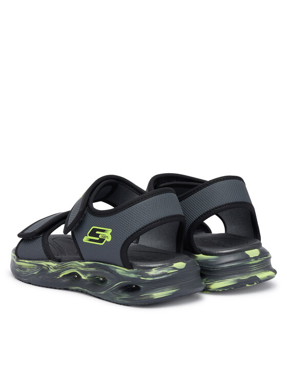 Skechers Босоніжки Skechers Sola Glow Sandal 407032L/CCBK Сірий