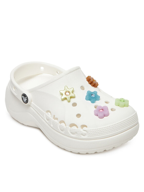 Crocs Прикраса для взуття Crocs ENLIGHTEN FLOWER 5 PACK 10014693 Кольоровий