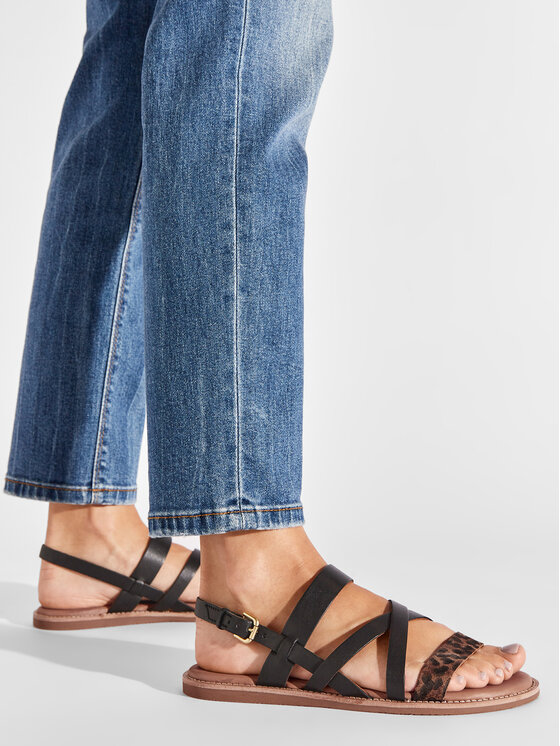 Clarks Sandały Clarks Karsea Sun 261660304 Czarny