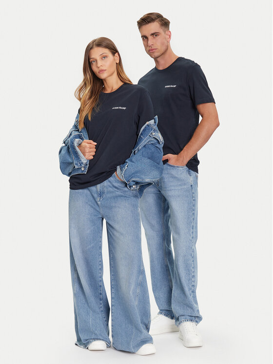 Guess Jeans Guess Jeans Футболка M5BI78 K8FQ4 Cиній Regular Fit