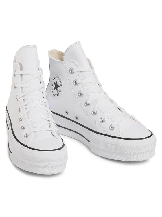 Converse Кеди Converse Chuck Taylor All Star Lift Clean Hi 561676C Білий