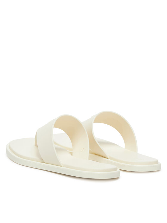 Calvin Klein Σαγιονάρες Calvin Klein Toepost Tpu Slide HW0HW02836 Εκρού