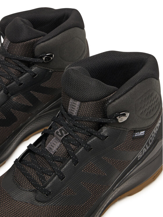 Salomon Pārgājienu apavi Salomon Elixir Tour Mid Waterproof L47577800 Brūns