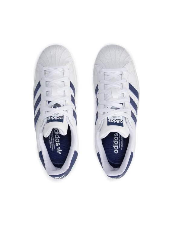 adidas Snīkeri adidas Superstar J GZ9096 Balts