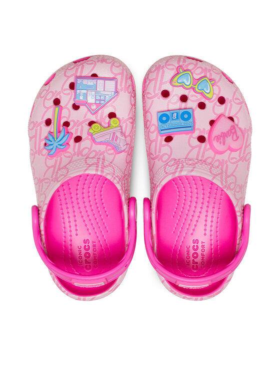 Crocs Шльопанці Crocs Mattel Pink Barbie Cls Clg T 211407 Рожевий