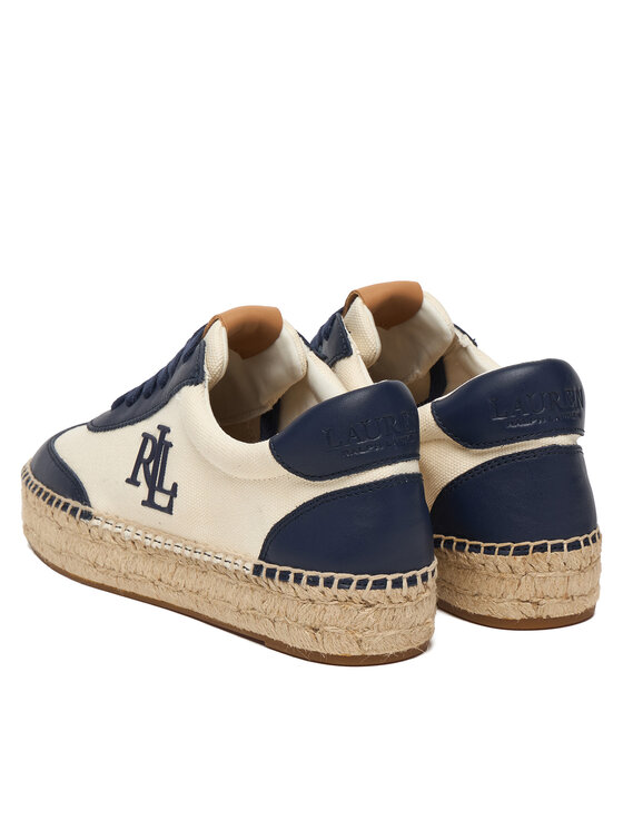 LAUREN RALPH LAUREN Espadryle LAUREN RALPH LAUREN 802P04428001 Biały
