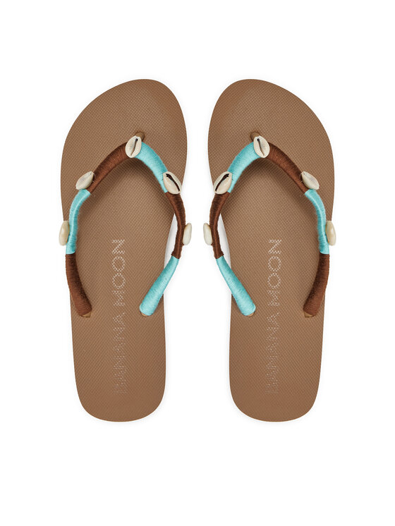 Banana Moon Žabky Banana Moon Nilulu Seaside Hnedá