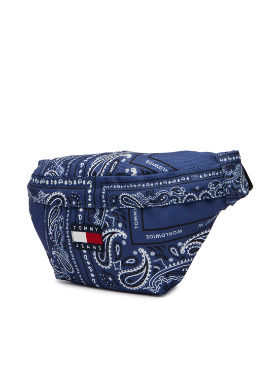 Tommy Jeans Jostas soma Tommy Jeans Tjm Ess Daily Bandana Bumbag AM0AM14350 Zils