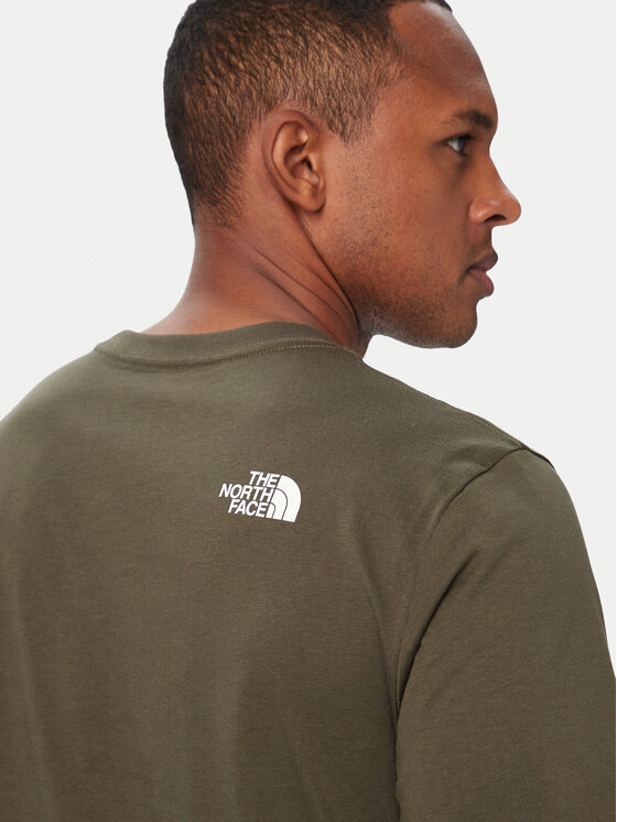 The North Face The North Face Camiseta Evolution Half Dome NF0A8B6J Verde Regular Fit