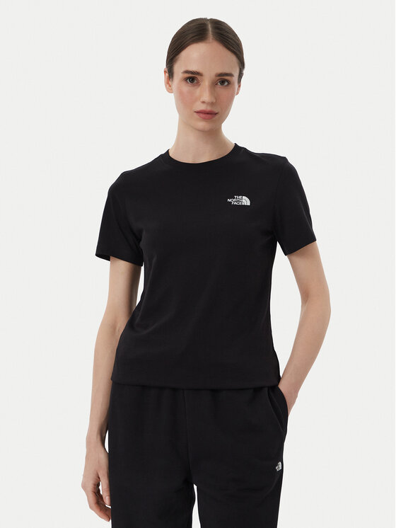 The North Face The North Face Camiseta Evolution Simple Dome Slm NF0A8FX7 Negro Regular Fit