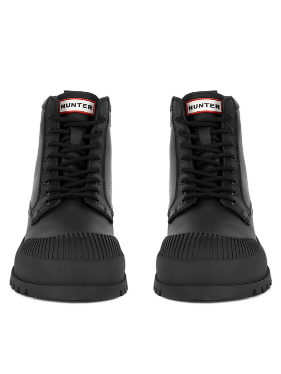 Hunter Šnurovacia obuv Hunter BULL-10 MI24 Čierna
