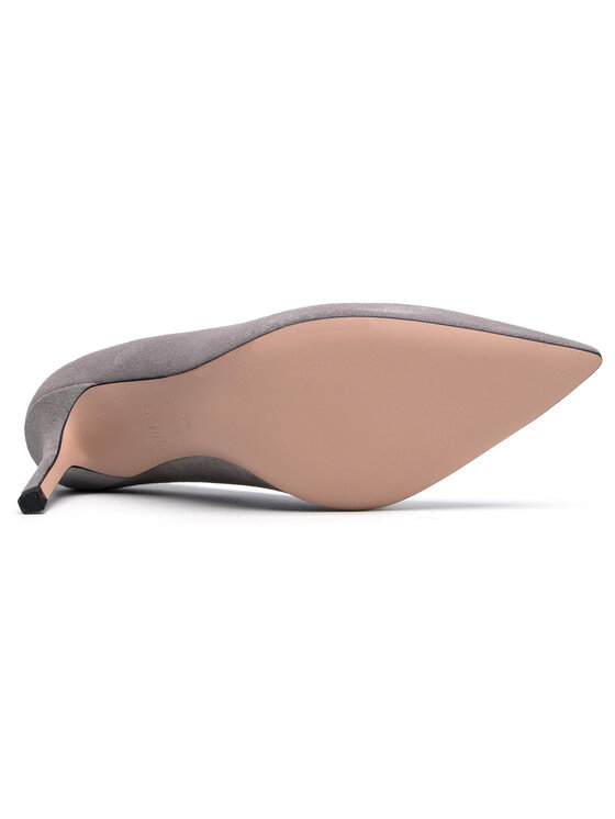 HUGO Туфлі на шпильці HUGO Ines Pump 85-S 50435215 10199283 01 Сірий