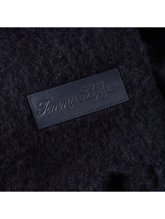 Tommy Hilfiger Šál Tommy Hilfiger Tommy Twist Scarf AW0AW15530 Tmavomodrá