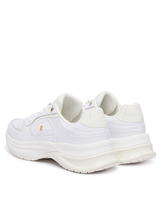 Tommy Hilfiger Sneakersy Tommy Hilfiger Th Chic Runner Sneaker FW0FW09414 Biela