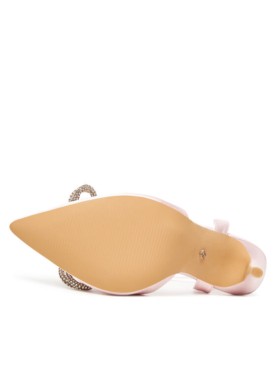 DeeZee Pantofi cu toc subțire DeeZee F92831-8 Roz