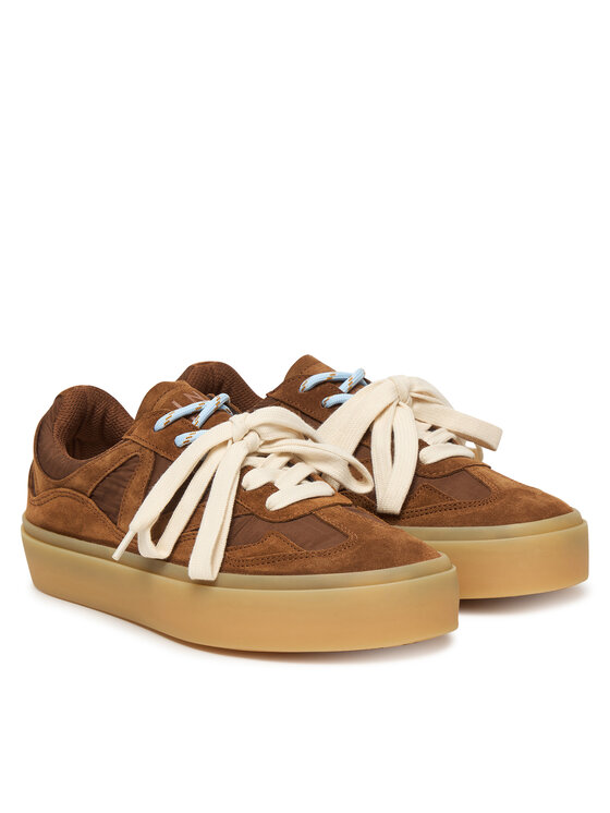 Inuikii Сникърси Inuikii Lynn Suede 1001.001.0461 Кафяв