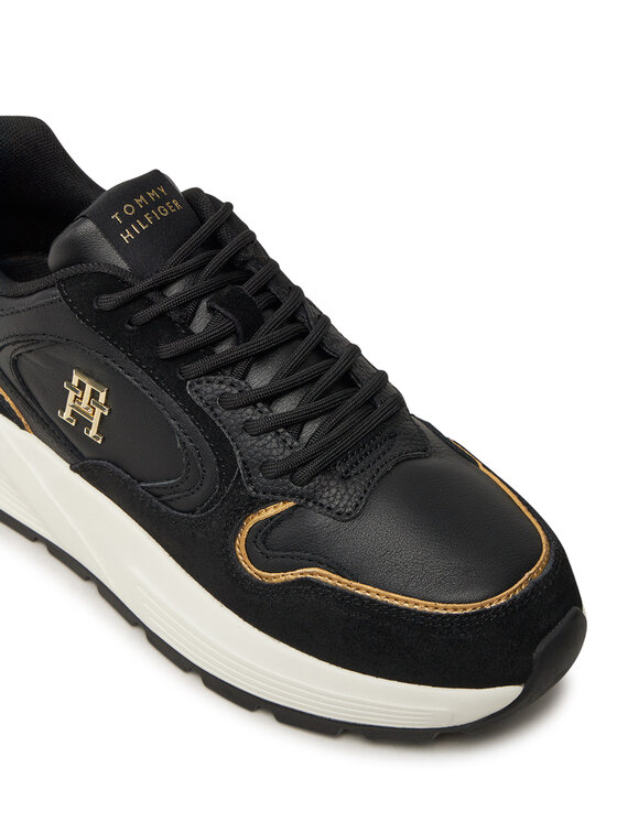 Tommy Hilfiger Sneakers Tommy Hilfiger Chunky Fashion Runner FW0FW08129 Nero