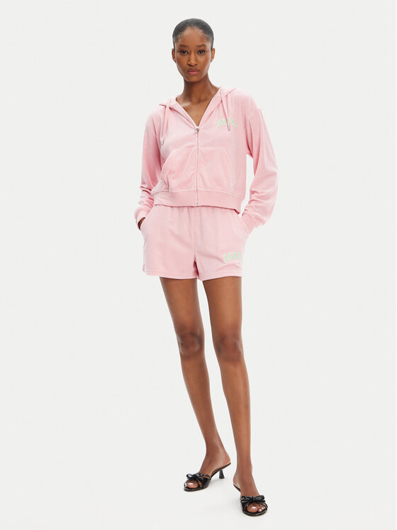Juicy Couture Juicy Couture Pantalones cortos deportivos Perkin JCWHS125322 Rosa Relaxed Fit