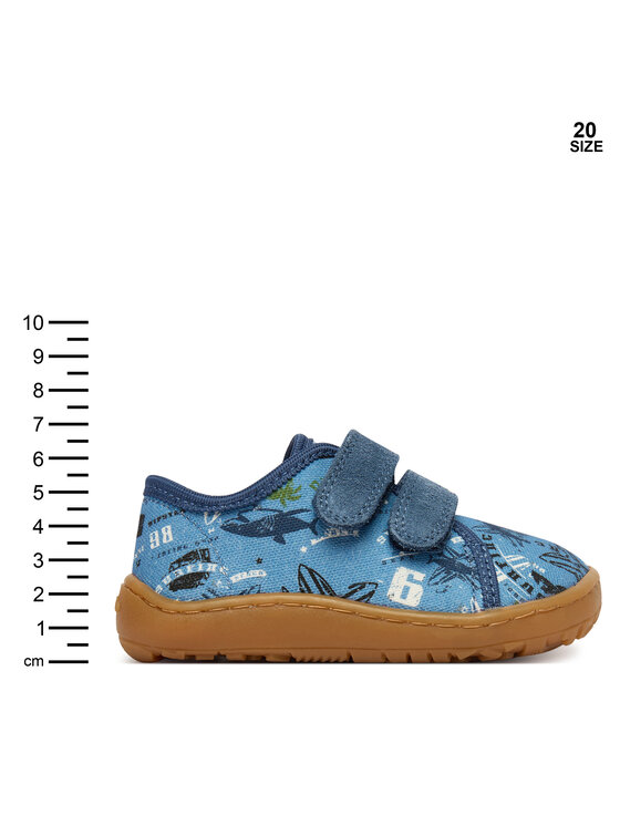 Froddo Тапочки Froddo Barefoot Canvas G1700440-6 M Голубий
