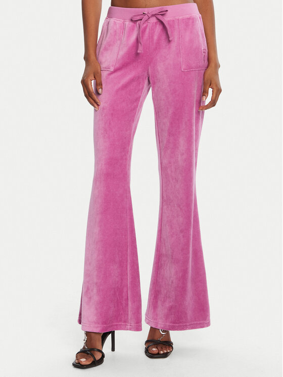 Juicy Couture Juicy Couture Pantaloni da tuta Caisa JCSEBJ008G Rosa Slim Fit