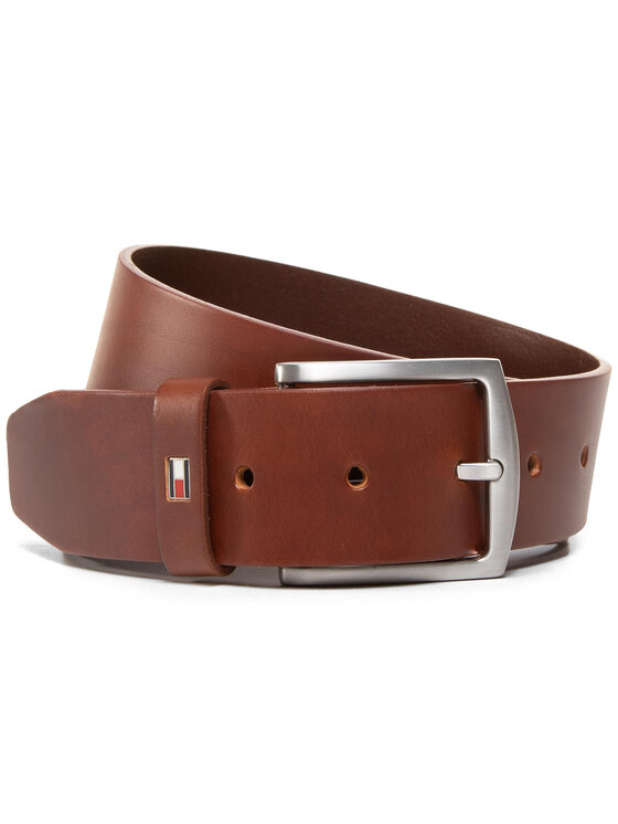 Tommy Hilfiger Pasek Męski Tommy Hilfiger New Denton 4.0 E367863162 Brązowy