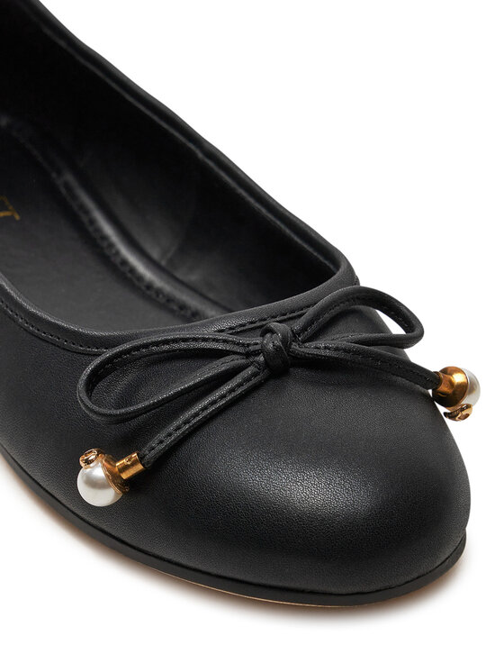 TWINSET Балетки TWINSET Ballerina 242TCP150 Чорний