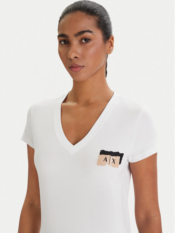 Armani Exchange Armani Exchange T-shirt XW001803 AF16294 U0002 Bijela Regular Fit