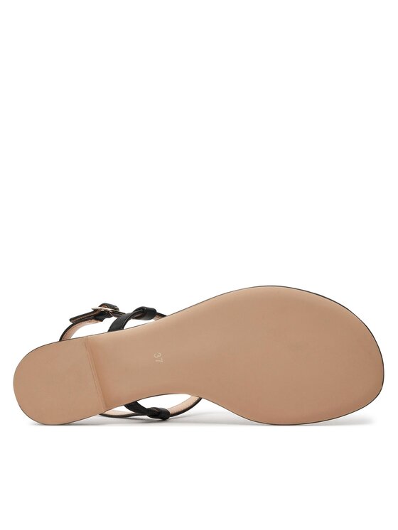 TWINSET Sandály TWINSET 241TCT100 Černá